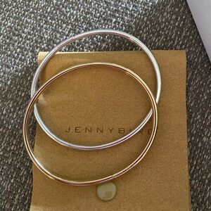 Jenny Bird Dane Silver and Gold Bangles